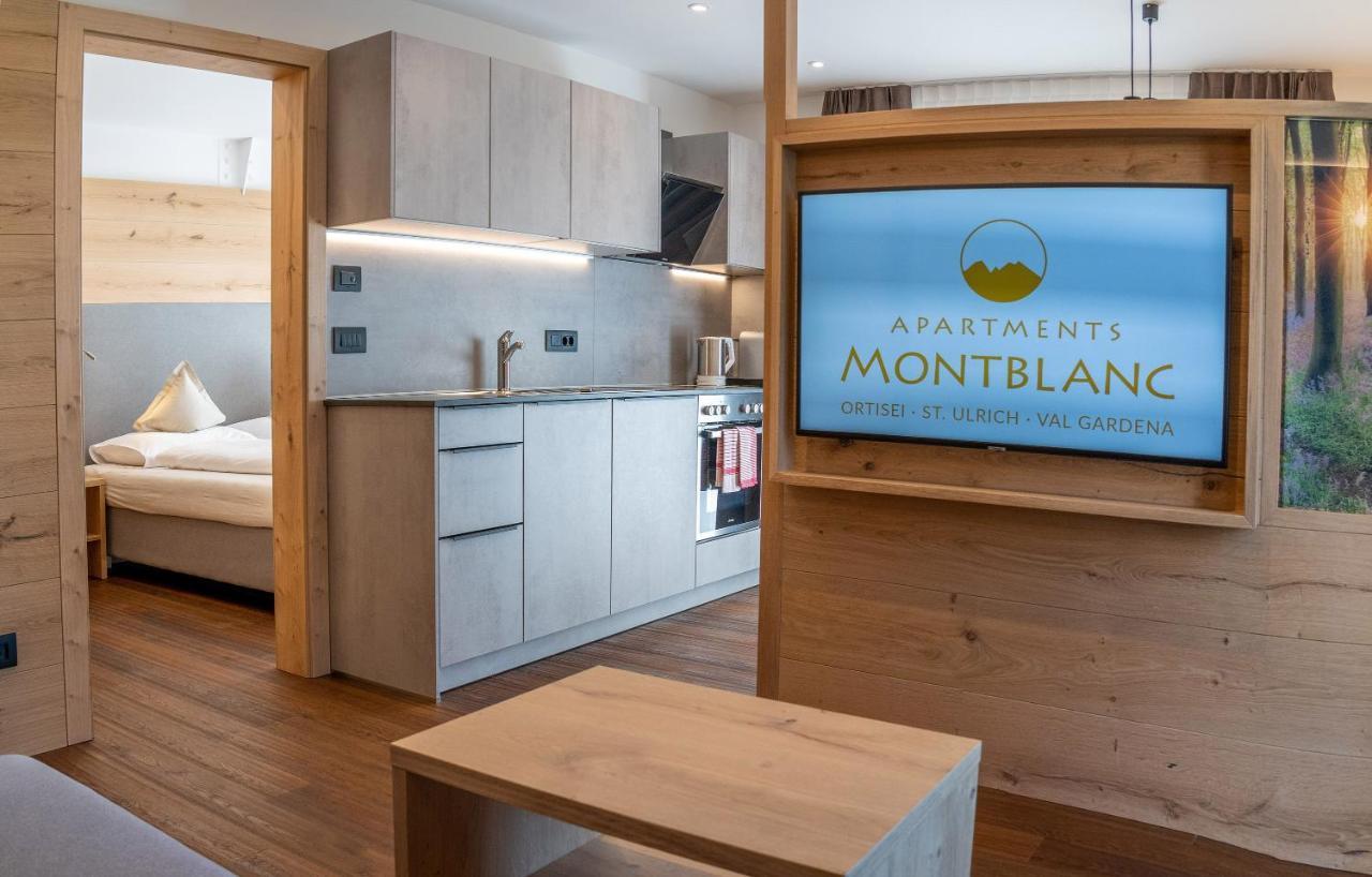 אורטיסיי Apartments Montblanc Seceda מראה חיצוני תמונה